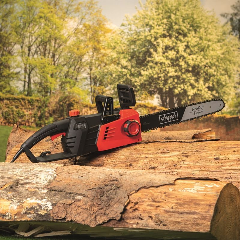 SCHEPPACH CSE 2700 ŘETĚZOVÁ PILA S ELEKTRICKÝM MOTOREM 2700 W - ELEKTRICKÉ ŘETĚZOVÉ PILY - ZAHRADNÍ STROJE A TECHNIKA