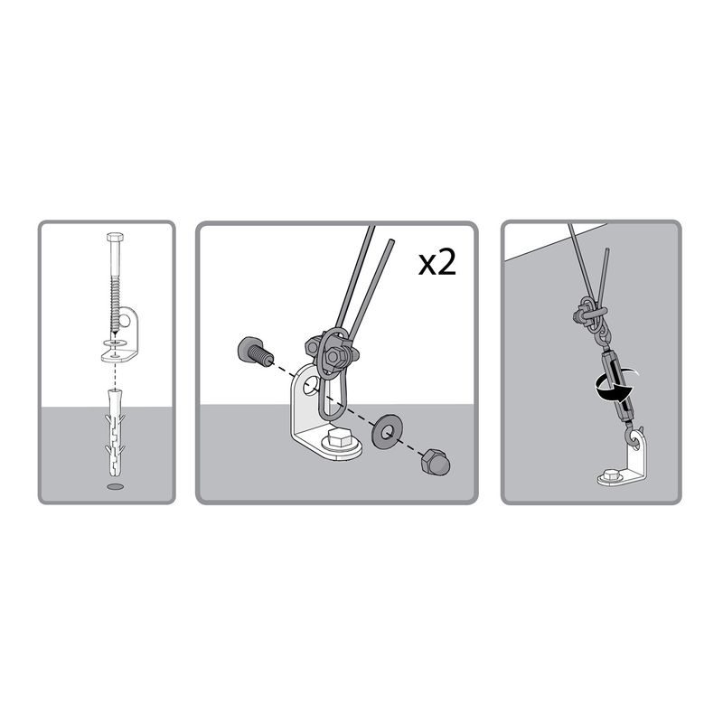 PALRAM - CANOPIA KOTVÍCÍ SYSTÉM - PŘÍSLUŠENSTVÍ PRO SKLENÍKY - PŘÍSLUŠENSTVÍ A DOPLŇKY