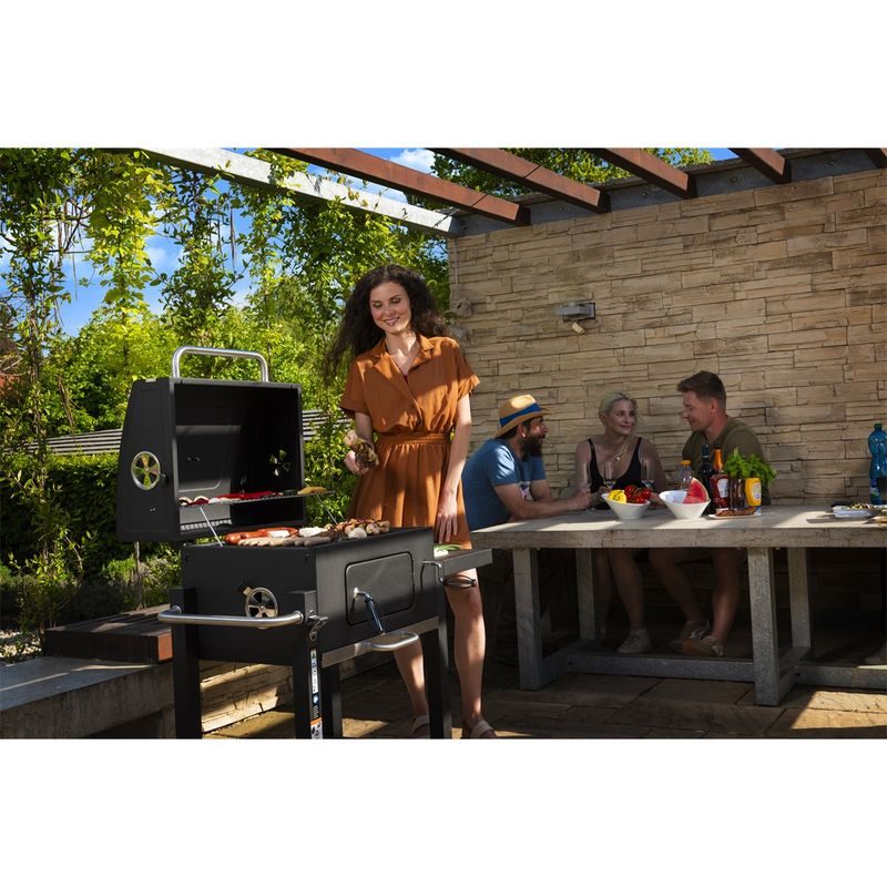 RIWALL PRO RCG 60 GRIL NA DŘEVĚNÉ UHLÍ RIWALL PRO - GRILY NA DŘEVĚNÉ UHLÍ - ZAHRADNÍ STROJE A TECHNIKA