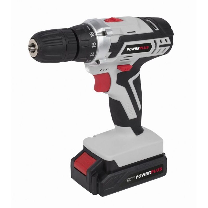 POWERPLUS POWC1071 AKU ŠROUBOVÁK / VRTAČKA 20V LI-ION - AKU NÁŘADÍ