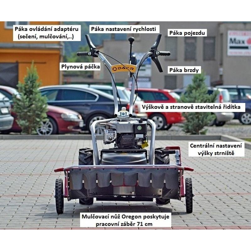 POHONNÁ JEDNOTKA PANTER FD2H L224 S MULČOVAČEM M70 - DAKR PANTER - DAKR