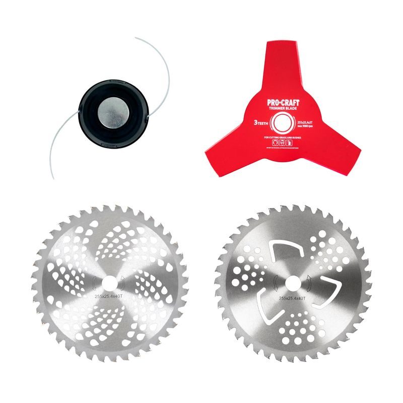 BENZÍNOVÝ KŘOVINOŘEZ PROCRAFT T4350-S S DĚLITELNOU HŘÍDELÍ | T4350-S PROCRAFT - 2-TAKTNÍ KŘOVINOŘEZY - ZAHRADNÍ STROJE A TECHNIKA