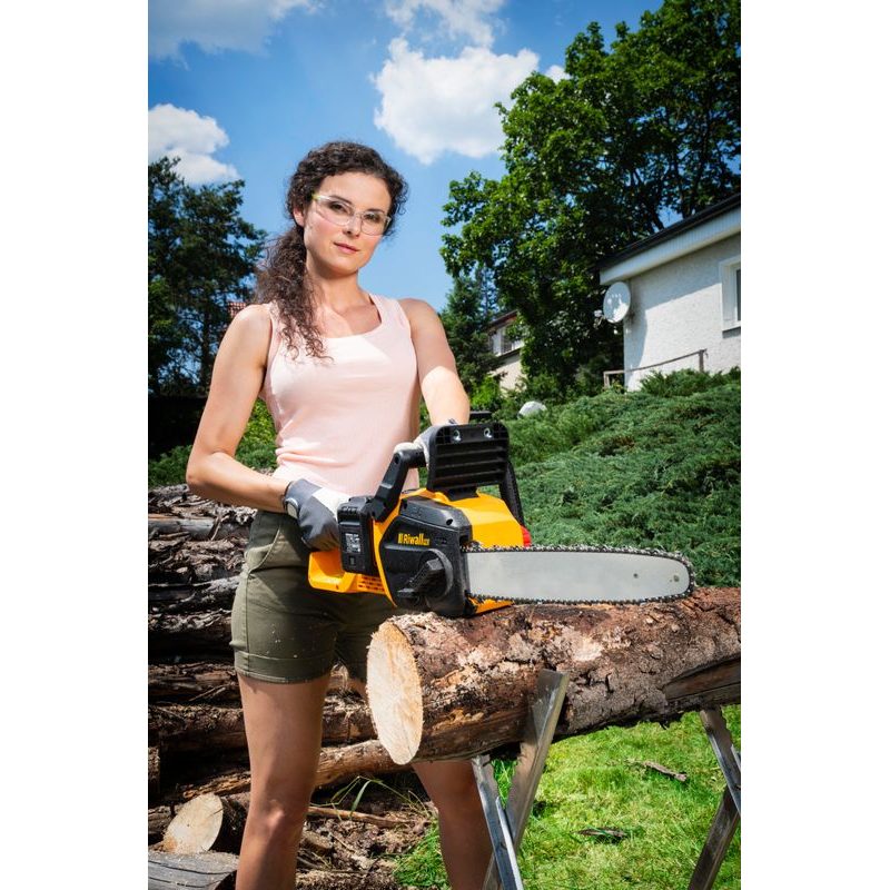 RIWALL PRO RACS 4020I SET AKU ŘETĚZOVÁ PILA 2 X 20 V + 2X 4 AH BATERIE + DUÁLNÍ RYCHLONABÍJEČKA 4,5 A - AKU ŘETĚZOVÉ PILY - ZAHRADNÍ STROJE A TECHNIKA