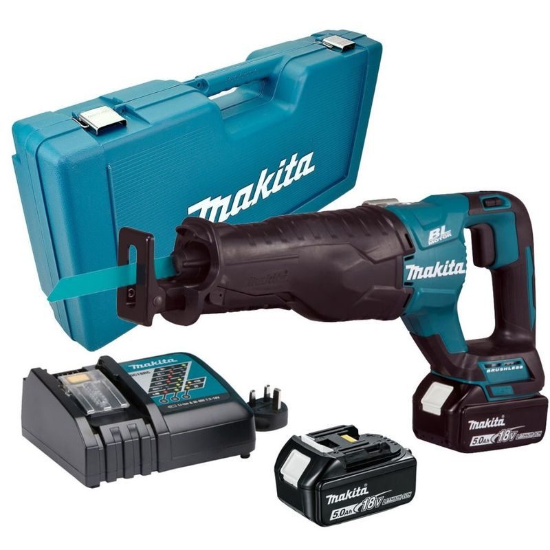 MAKITA DJR187RTE - AKU PILA OCASKA LI-ION LXT 18V/5,0AH - AKU NÁŘADÍ