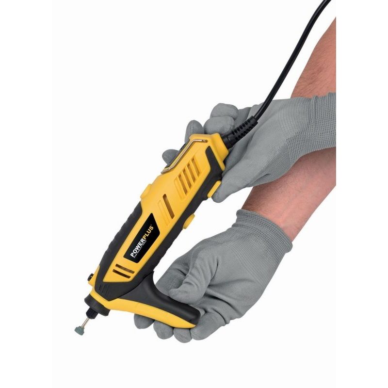 POWERPLUS POWX1341 PŘÍMÁ BRUSKA 200W - ELEKTRO NÁŘADÍ