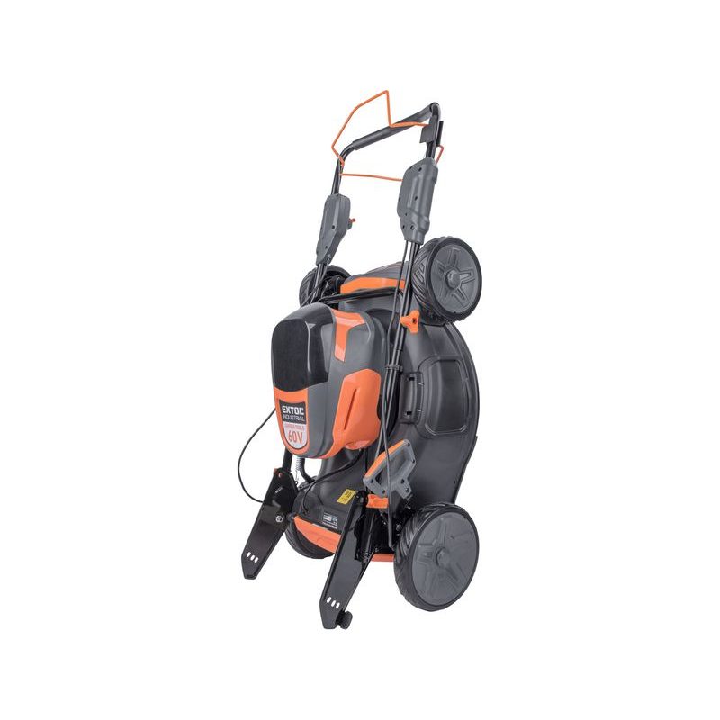 EXTOL INDUSTRIAL SEKAČKA S POJEZDEM AKU 60V, 51CM, BRUSHLESS, BEZ BATERIE A NABÍJEČKY, 8795721 - AKUMULÁTOROVÉ SEKAČKY - SEKAČKY