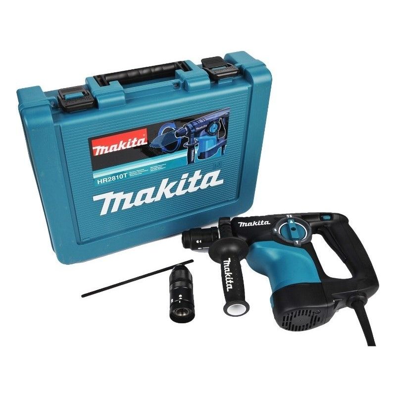 MAKITA HR2810T - KOMBINOVANÉ KLADIVO S VÝMĚNNÝM SKLÍČIDLEM 2,9J,800W - ELEKTRO NÁŘADÍ