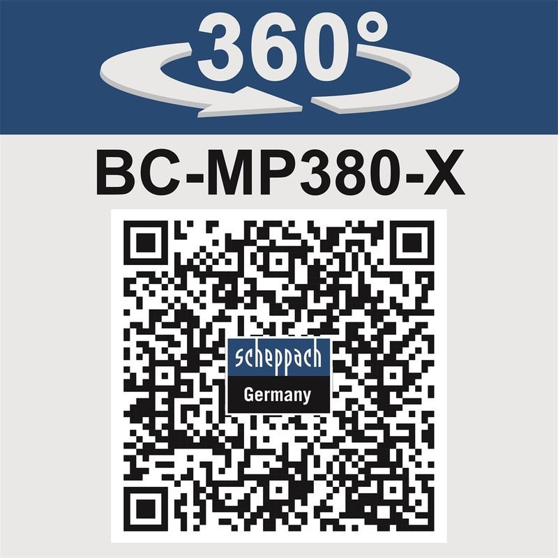 SCHEPPACH BC-MP380-X 2X 20 V IXES AKU SEKAČKA 4V1 S BEZUHLÍKOVÝM MOTOREM (BEZ BATERIE A NABÍJEČKY) - AKUMULÁTOROVÉ SEKAČKY - SEKAČKY