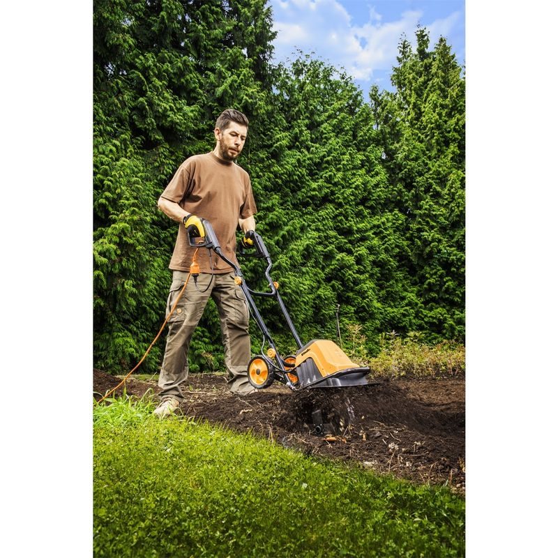 RIWALL PRO RET 4014 KULTIVÁTOR S ELEKTRICKÝM MOTOREM 1400 W - ELEKTRICKÉ KULTIVÁTORY - ZAHRADNÍ STROJE A TECHNIKA