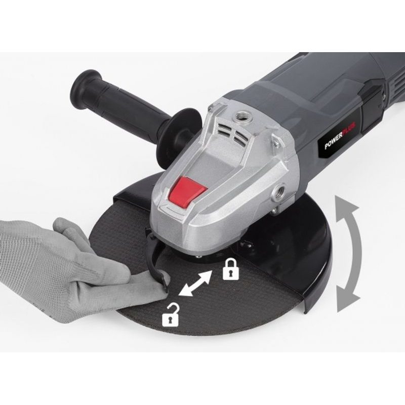 POWERPLUS POWE20030 ÚHLOVÁ BRUSKA 2 200 W - 230 MM - ELEKTRO NÁŘADÍ