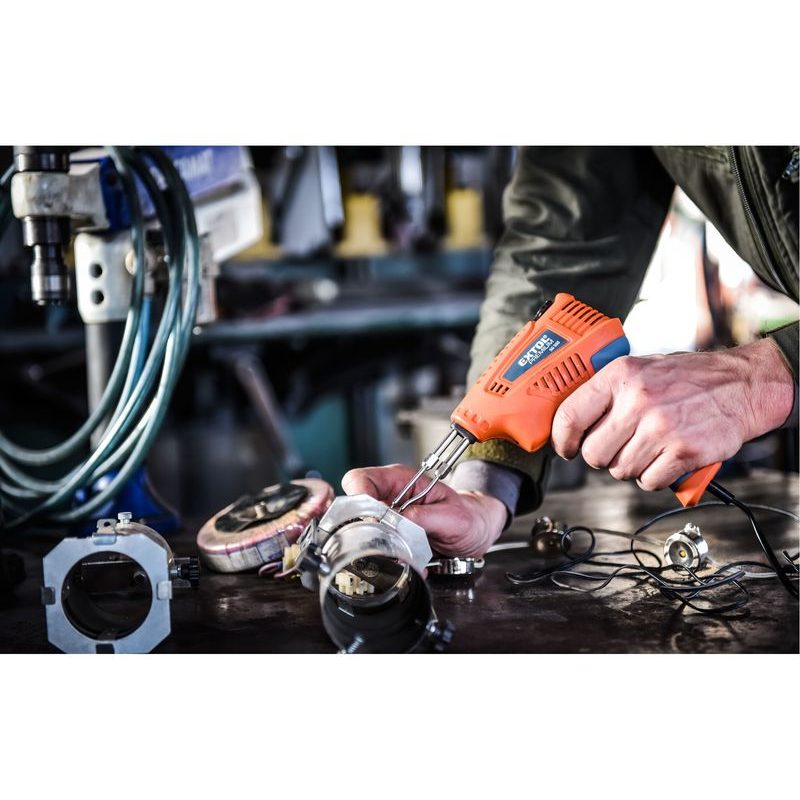 EXTOL PREMIUM PISTOLE PÁJECÍ S REGULACÍ TEPLOTY, TRANSFORMÁTOROVÁ, 200W, 8894510 - ELEKTRO NÁŘADÍ