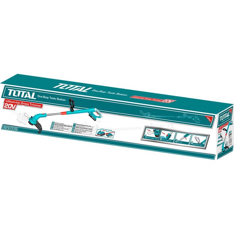 TOTAL SEKAČKA STRUNOVÁ AKU, 20V LI-ION, BEZ BATERIE A NABÍJEČKY, TGTLI20018 - AKUMULÁTOROVÉ VYŽÍNAČE - ZAHRADNÍ STROJE A TECHNIKA