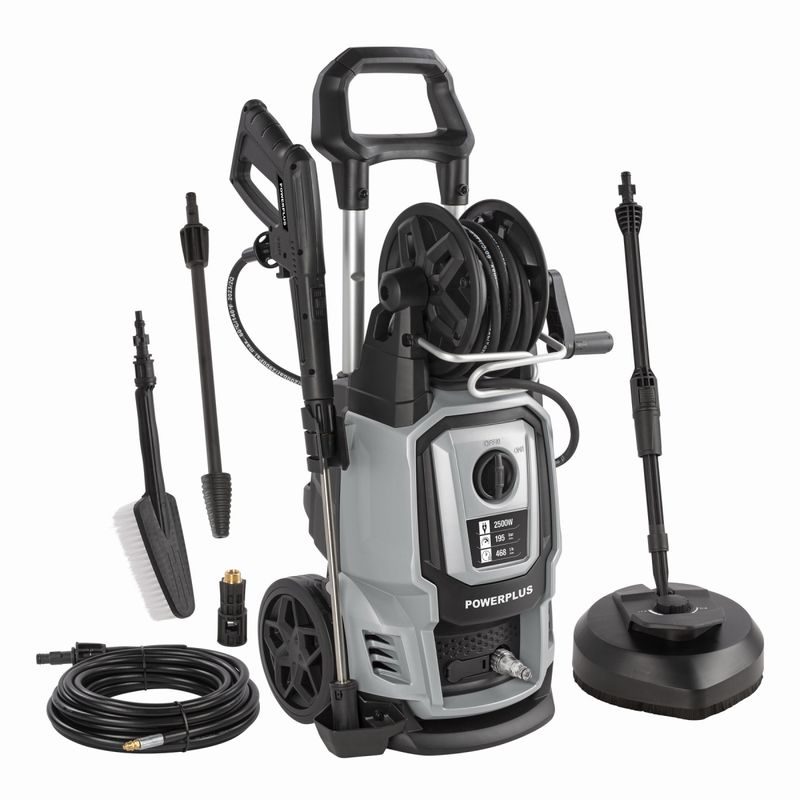 POWERPLUS POWXG90426 ELEKTRICKÁ TLAKOVÁ MYČKA 2 500 W 195BAR - TLAKOVÉ MYČKY ELEKTRICKÉ - ZAHRADNÍ STROJE A TECHNIKA