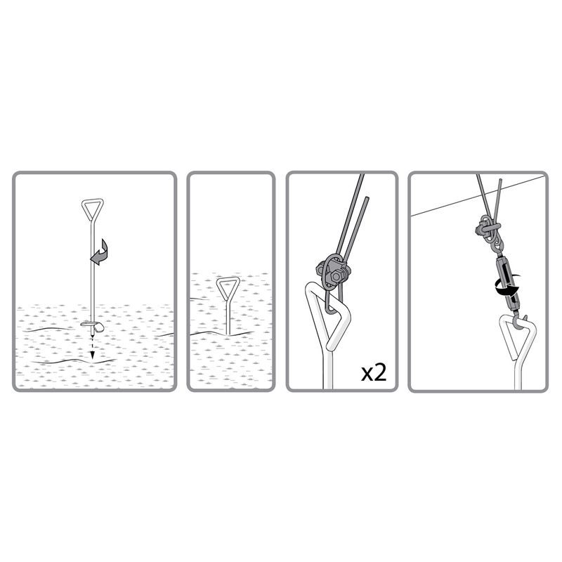 PALRAM - CANOPIA KOTVÍCÍ SYSTÉM - PŘÍSLUŠENSTVÍ PRO SKLENÍKY - PŘÍSLUŠENSTVÍ A DOPLŇKY