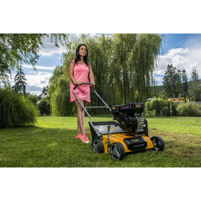 RIWALL PRO RPV 4058 TRAVNÍ VERTIKUTÁTOR/PROVZDUŠŇOVAČ S BENZINOVÝM MOTOREM 40 CM - ZAHRADNÍ STROJE A TECHNIKA