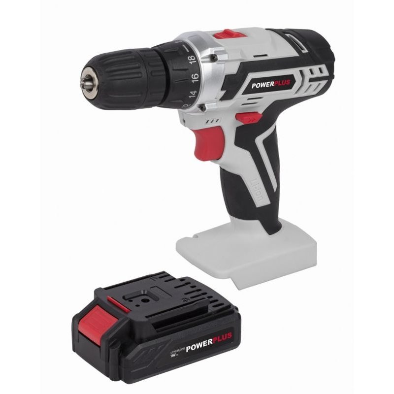 POWERPLUS POWC1061 AKU ŠROUBOVÁK / VRTAČKA 16V LI-ION - AKU NÁŘADÍ