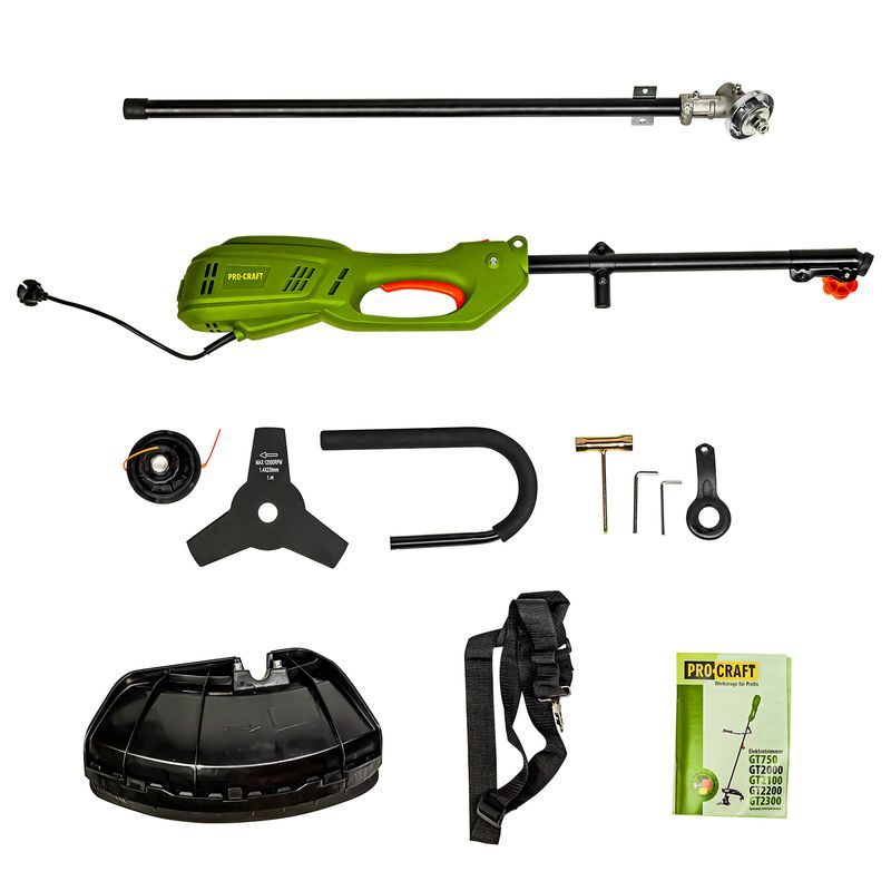 ELEKTRICKÝ KŘOVINOŘEZ PROCRAFT GT2000 | GT2000 PROCRAFT - ELEKTRICKÉ VYŽÍNAČE - ZAHRADNÍ STROJE A TECHNIKA