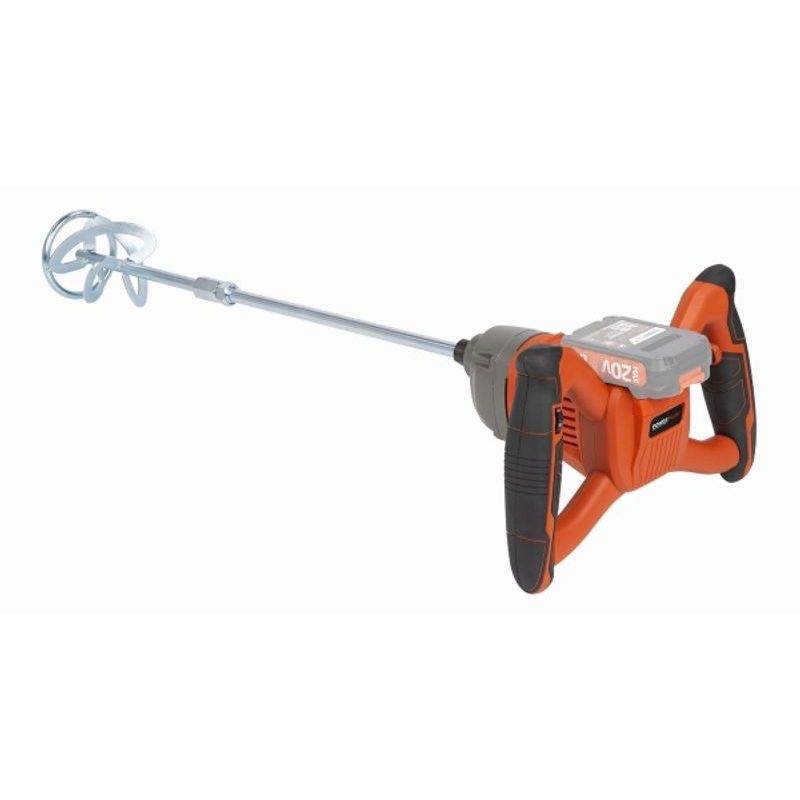 POWERPLUS POWDP7080 AKU MÍCHADLO STAVEBNÍCH SMĚSÍ 20V (BEZ AKU) - AKU NÁŘADÍ