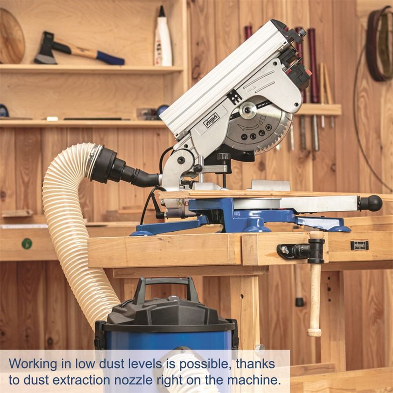 SCHEPPACH HM 100 T KOMBINOVANÁ POKOSOVÁ/STOLOVÁ PILA - ELEKTRO NÁŘADÍ