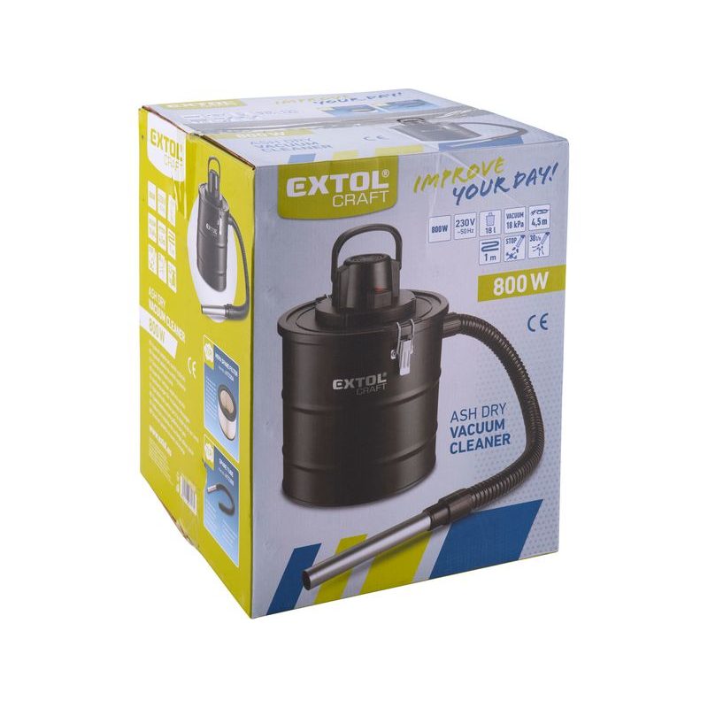 EXTOL CRAFT VYSAVAČ POPELA KRBOVÝ, 18L, 417230 - ELEKTRO NÁŘADÍ