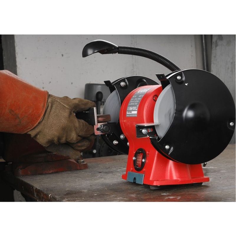 EXTOL PREMIUM BG 35L BRUSKA STOLNÍ DVOUKOTOUČOVÁ, 350W, 8892110 - ELEKTRO NÁŘADÍ