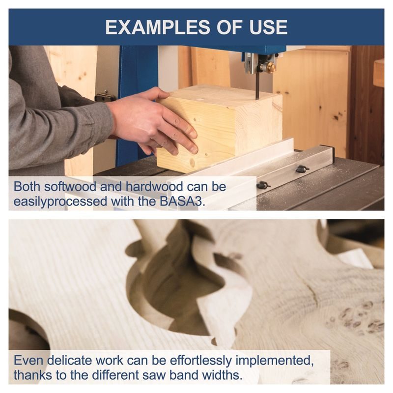 SCHEPPACH BASA 3 PÁSOVÁ PILA 230 V - ELEKTRO NÁŘADÍ