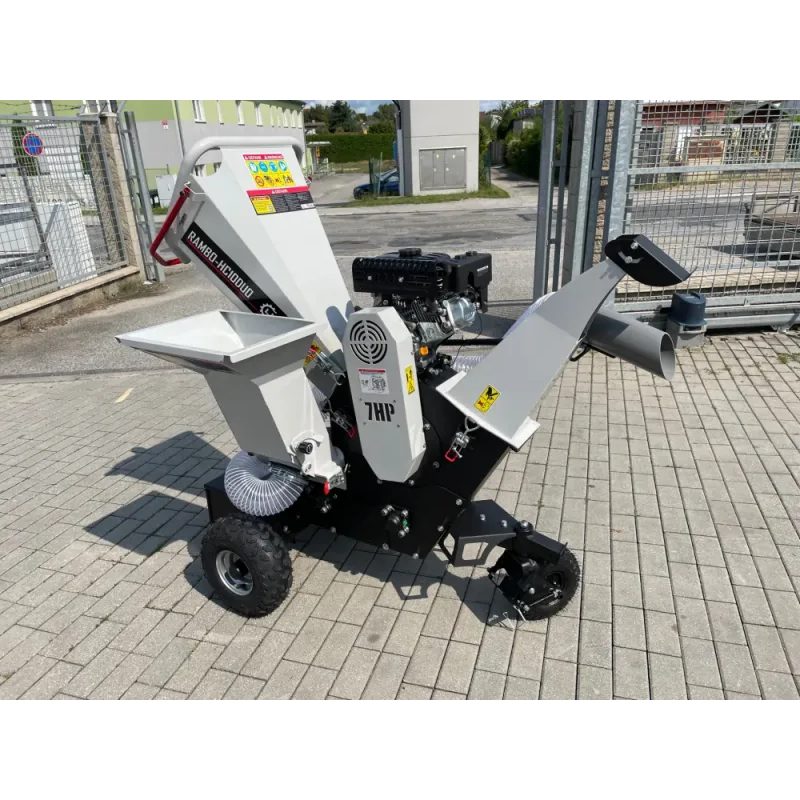 KOMBINOVANÝ ŠTĚPKOVAČ/DRTIČ RAMBO HC 10DUO - DRTIČE VĚTVÍ - ZAHRADNÍ STROJE A TECHNIKA