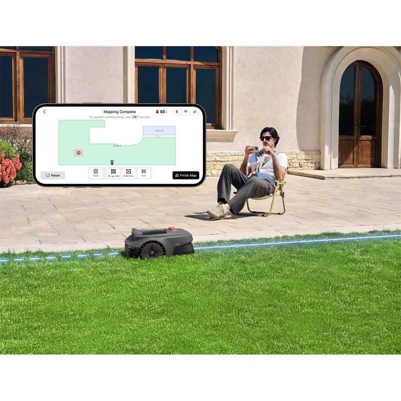 MOVA VIAX 300 BEZDRÁTOVÁ ROBOTICKÁ SEKAČKA ( 300 M2 ) - ROBOTICKÉ SEKAČKY - SEKAČKY