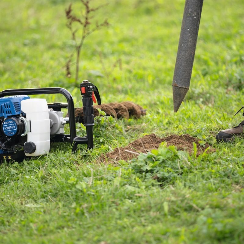 SCHEPPACH EB 2000 PŮDNÍ VRTÁK + 2 VRTÁKY - PŮDNÍ VRTÁKY - ZAHRADNÍ STROJE A TECHNIKA