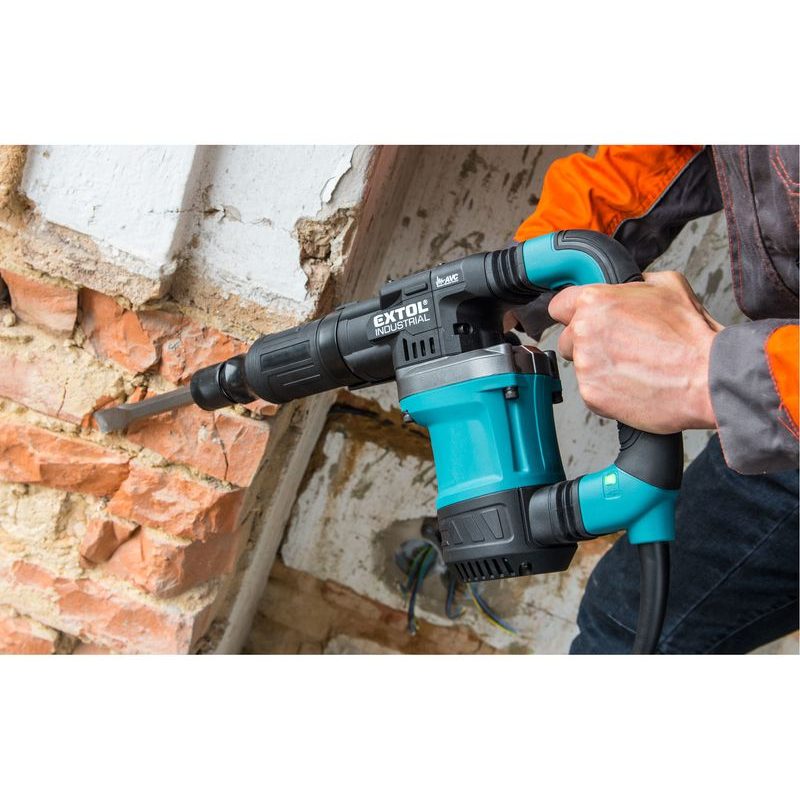 EXTOL INDUSTRIAL KLADIVO SEKACÍ, ANTIVIBRAČNÍ SYSTÉM, HEX 17, 14J, 8790300 - ELEKTRO NÁŘADÍ