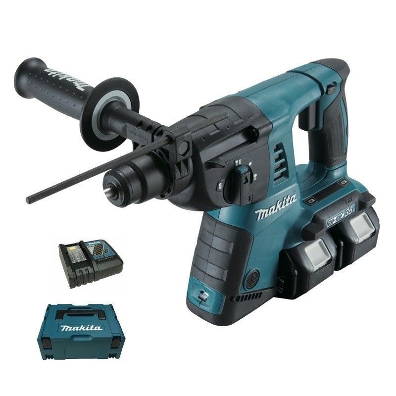 MAKITA DHR263PT2J - AKU KLADIVO LI-ION LXT 2X18V/5,0AH, MAKPAC - AKU NÁŘADÍ