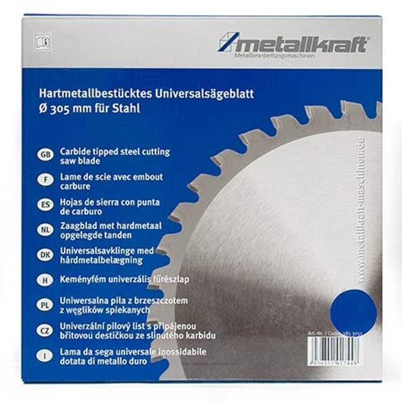 PILOVÝ KOTOUČ NA OCEL Ø 305 MM - ELEKTRO NÁŘADÍ