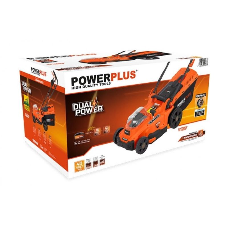 POWERPLUS POWDPG7561 AKU SEKAČKA 40V LI-ION 370MM (BEZ BATERIE) - AKUMULÁTOROVÉ SEKAČKY - SEKAČKY