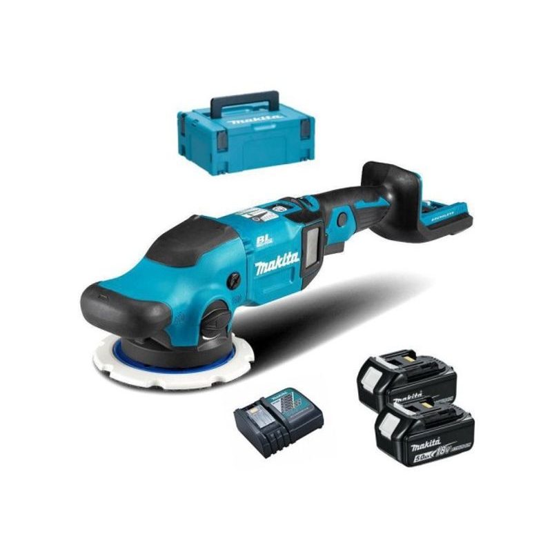 MAKITA DPO600RTE - AKU ORBITÁLNÍ LEŠTIČKA 150MM LI-ION LXT 18V/5,0AH - AKU NÁŘADÍ