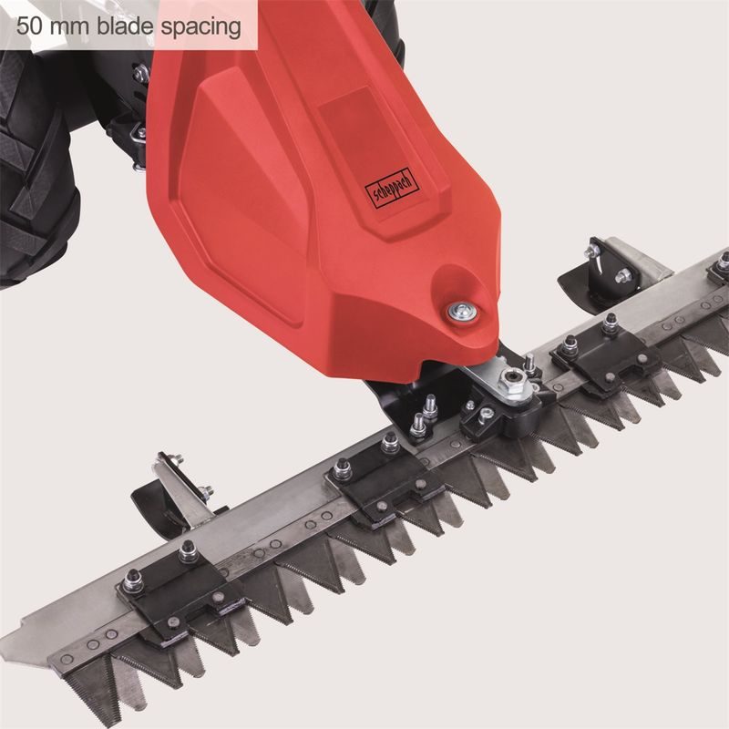 SCHEPPACH BMS 196-88 LIŠTOVÁ SEKAČKA NA VYSOKOU TRÁVU S POJEZDEM - LIŠTOVÉ SEKAČKY - SEKAČKY