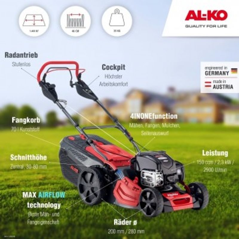 473 VS-B PREMIUM AL-KO - SEKAČKY SE ZÁBĚREM 46-48 CM - SEKAČKY