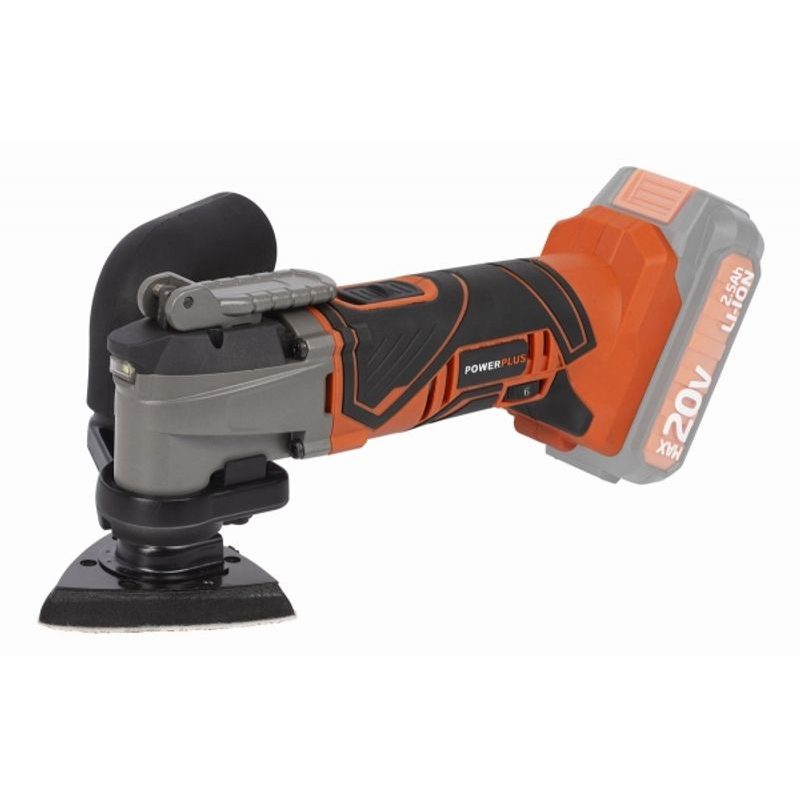 POWERPLUS POWDP4060 AKU MULTITOOL OSCILAČNÍ BRUSKA 20V (BEZ AKU) - AKU NÁŘADÍ