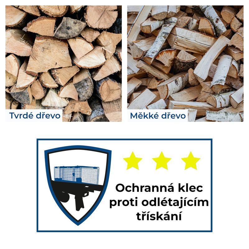 SCHEPPACH HL 760 LS HORIZONTÁLNÍ ŠTÍPAČ NA DŘEVO 7T SE STOJANEM - VODOROVNÉ ŠTÍPAČE DŘÍVÍ - ZAHRADNÍ STROJE A TECHNIKA