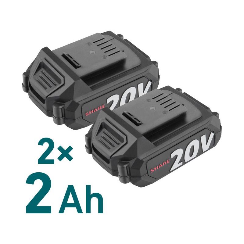 EXTOL INDUSTRIAL SEKAČKA AKU SHARE20V, 43CM, BRUSHLESS, 2X2AH, 8791902 - AKUMULÁTOROVÉ SEKAČKY - SEKAČKY