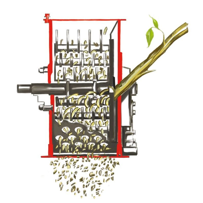 WEIBANG WB SH 1025 KL - DRTIČ - DRTIČE VĚTVÍ - ZAHRADNÍ STROJE A TECHNIKA