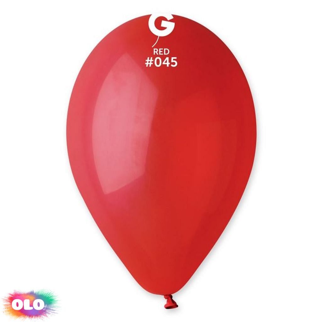 Balonky 100 ks červené 26 cm pastelové - SMART - Gumové balónky - Balónky a  helium - OLO.cz - prodej party dekorací a potřeb