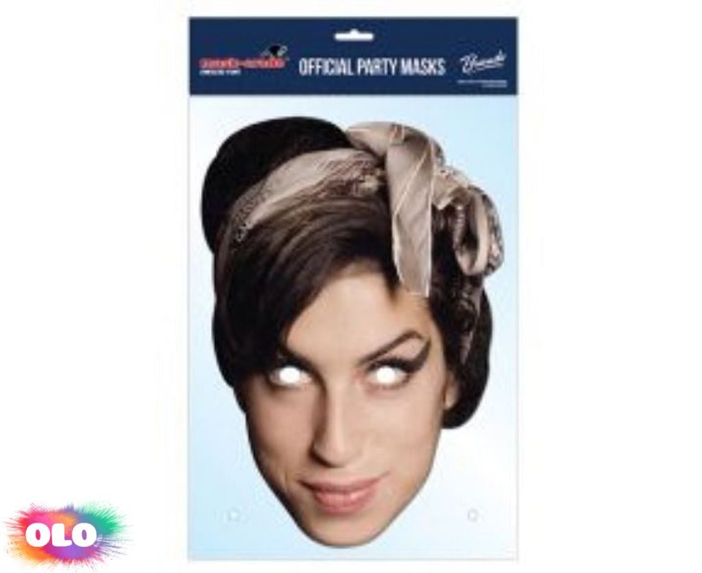 Maska celebrit - Amy Winehouse - MASKARADE - Masky - Masky a kostýmy -  OLO.cz - prodej party dekorací a potřeb