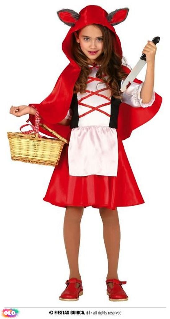 Dětský kostým - Červená Karkulka - Halloween ( 10 -12 let ) - GUIRCA -  Halloween party - Tématické party, Vyberte si podle téma - OLO.cz - prodej  party dekorací a potřeb