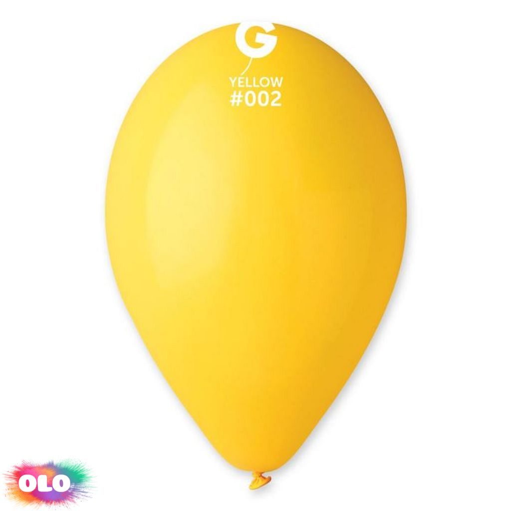 Balonky 100 ks žluté 26 cm pastelové - SMART - Gumové balónky - Balónky a  helium - OLO.cz - prodej party dekorací a potřeb