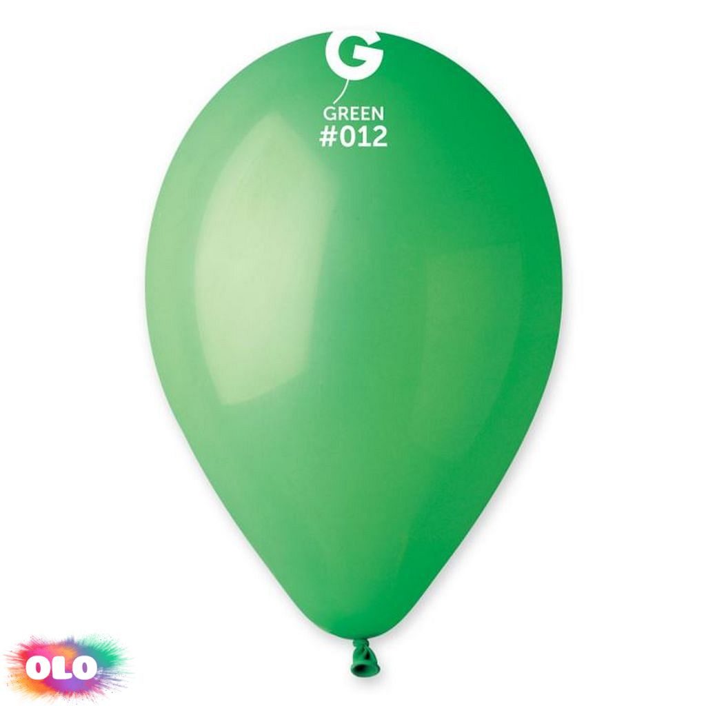 Balonky 100 ks zelené 26 cm pastelové - SMART - Gumové balónky - Balónky a  helium - OLO.cz - prodej party dekorací a potřeb