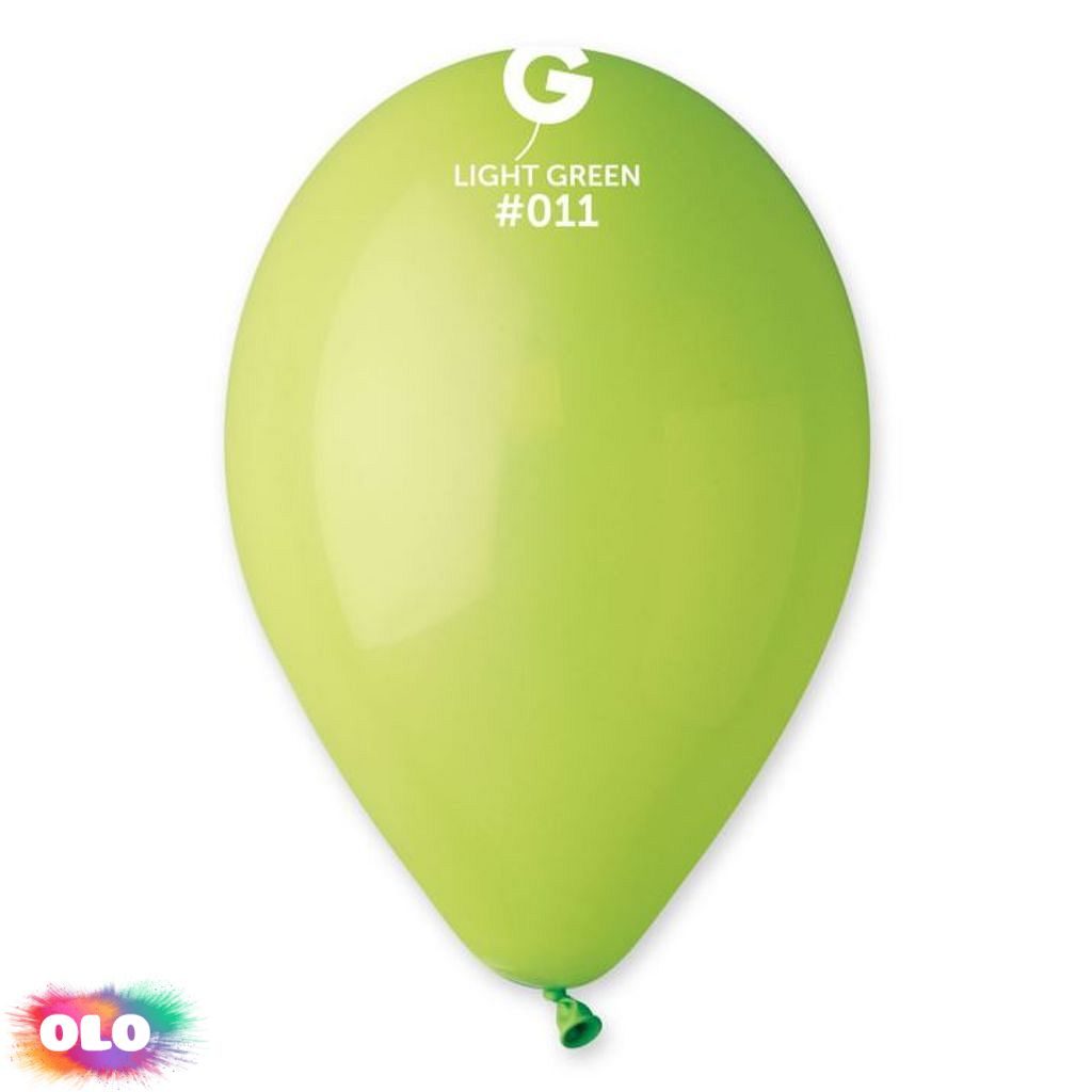 Balonky 100 ks zelené pistáciové 26 cm pastelové - SMART - Gumové balónky -  Balónky a helium - OLO.cz - prodej party dekorací a potřeb