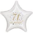71. narozeniny balónek hvězda