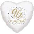 96. narozeniny balónek srdce