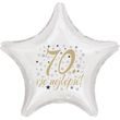 70. narozeniny balónek hvězda