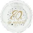 80. narozeniny balónek kruh